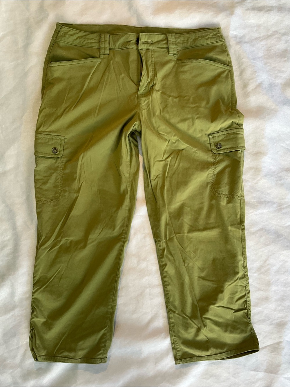 Eddie Bauer Olive Cargo Capris